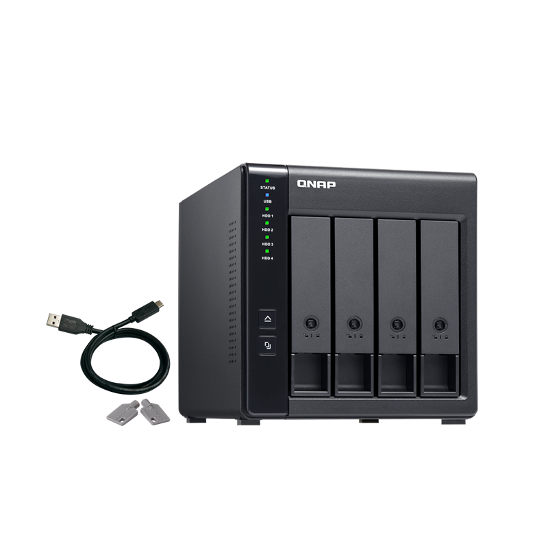 Caja de expansión QNAP de 4 bahías USB 3.2 | TR-004
