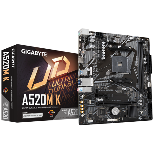 Motherboard Gigabyte A520M K AM4