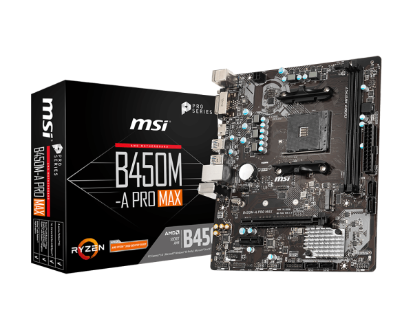 Motherboard MSI B450M A PRO MAX AM4