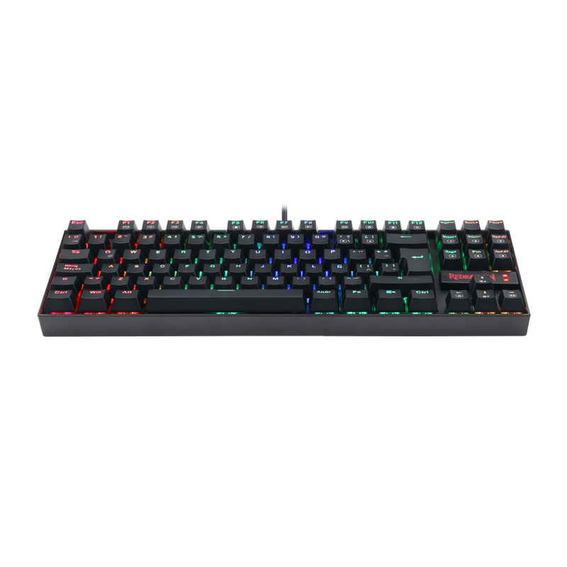 Teclado Redragon Kumara K552 RGB Black Red Switch SP