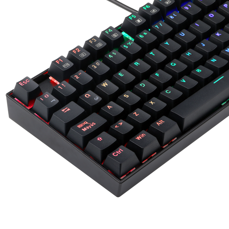 Teclado Redragon Kumara K552 RGB Black Red Switch SP