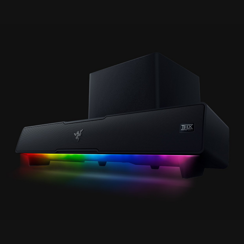 Parlante Razer LEVIATHAN V2 Sound Bar SW BT THX Chroma