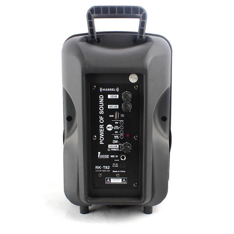 Parlante Portatil KASSEL RK-T82 8″ Bateria 150W