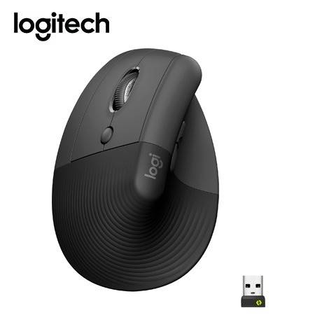 MOUSE LOGITECH LIFT VERTICAL BLACK