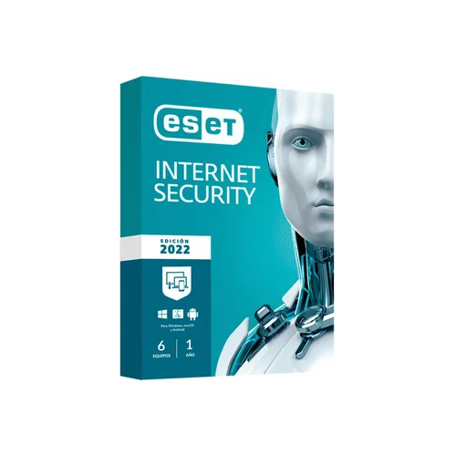 Antivirus ESET NOD32 Internet Security 6PC 1Y