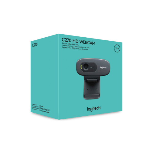 Cámara Web Logitech C270 HD 720P