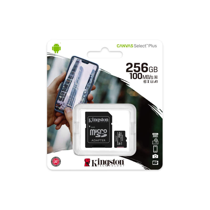 Memoria Micro SD Kingston Canvas Select Plus