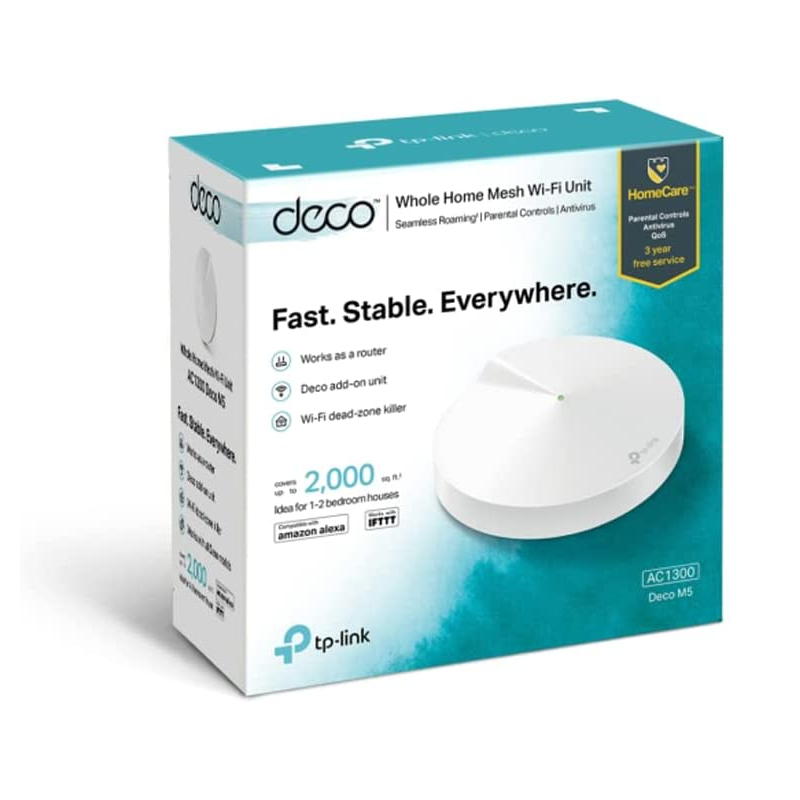 Sistema Wi-Fi Mesh Tp-Link Deco M5 1Pack AC1300