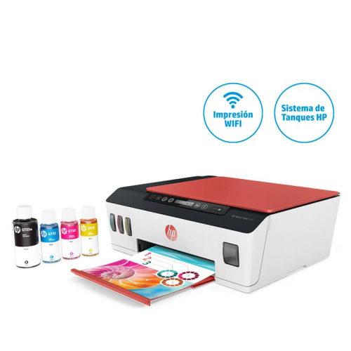 Impresora Hp Smart Tank 519 Multifuncional Inalámbrico