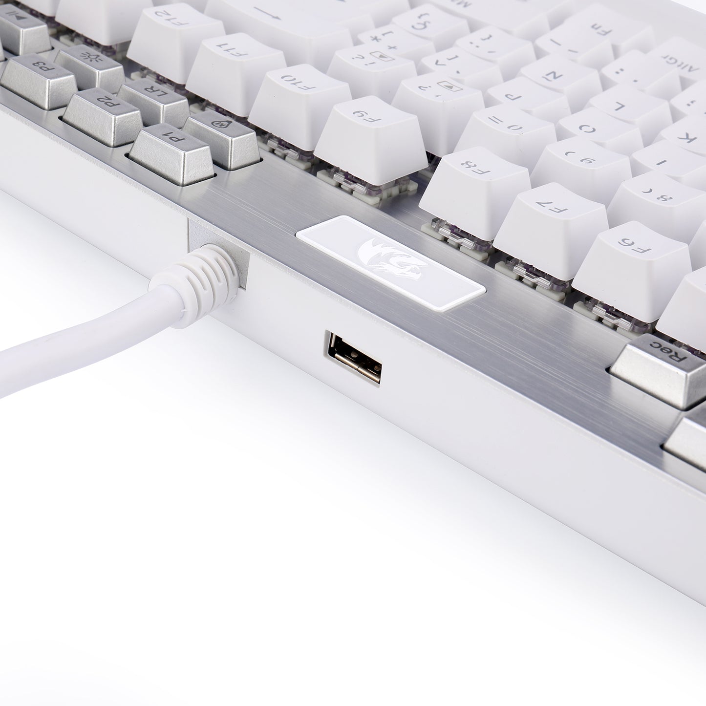 Teclado Redragon YAMA WHITE K550W-SP