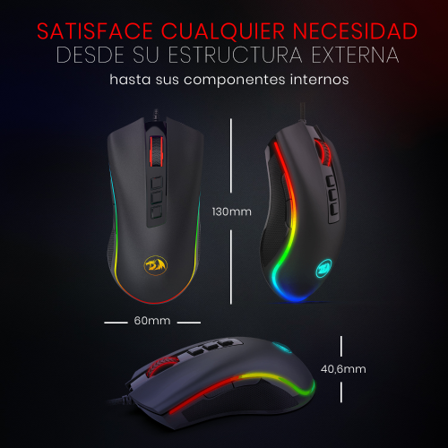 Mouse Redragon Cobra M711 Led RGB