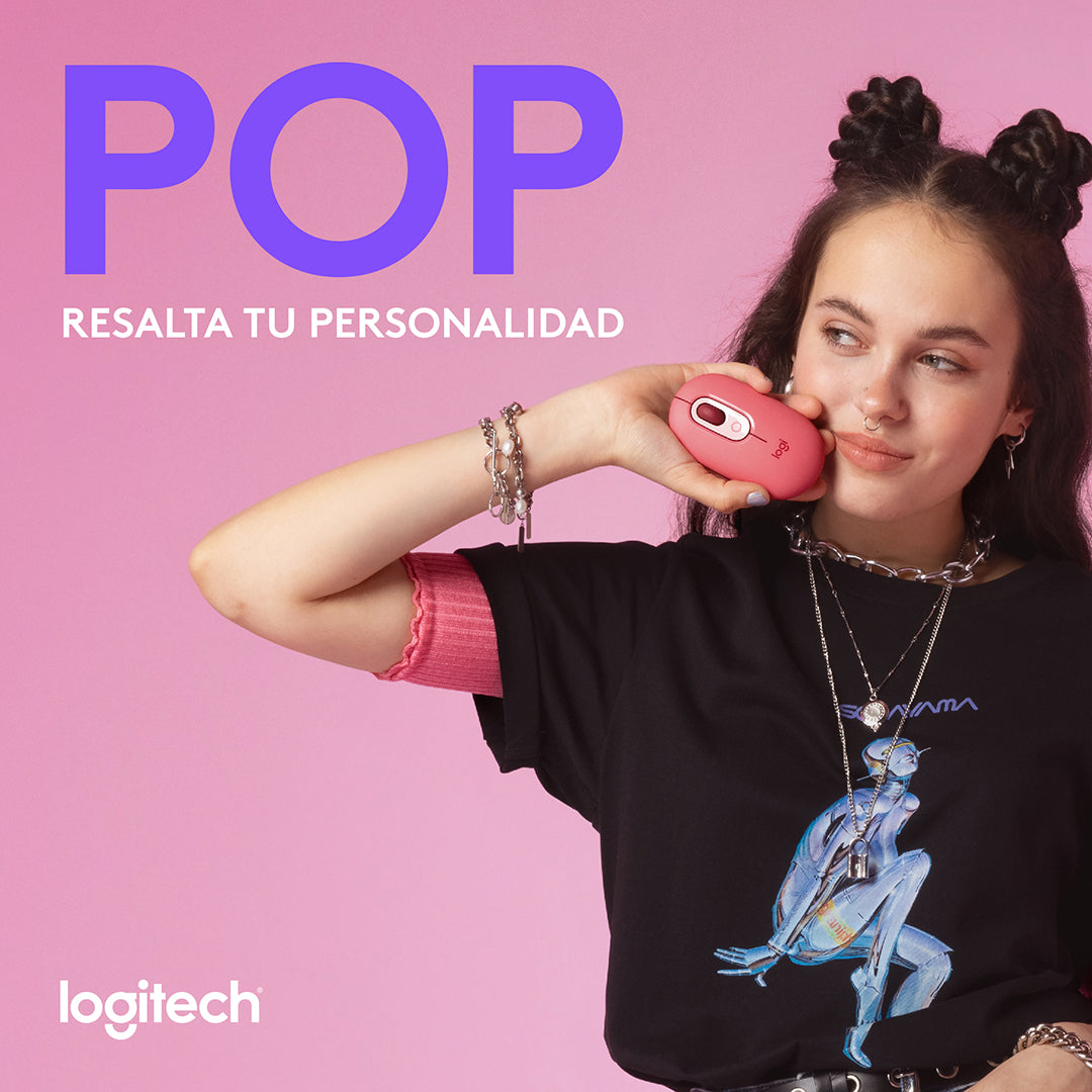 Teclado Logitech Pop Keys Multidispositivo Inalámbrico