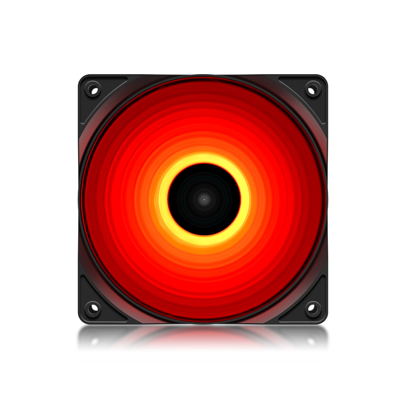 Cooler para case Deepcool RF120 Red