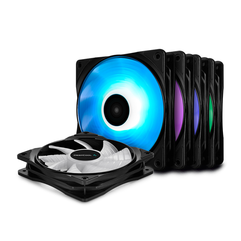 Cooler para case Deepcool RF120 RGB x5