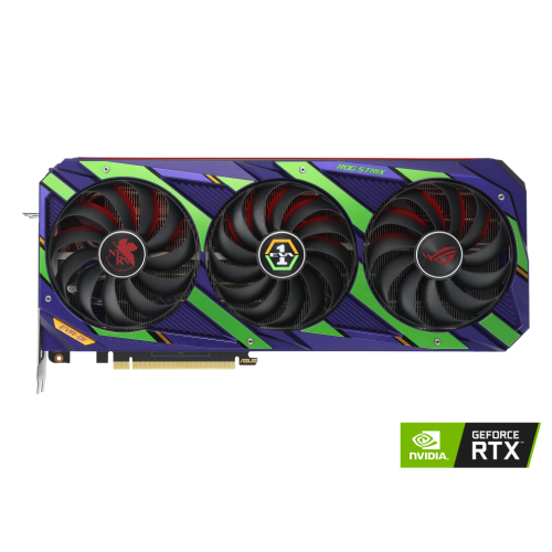 Tarjeta de video Asus Rog Strix Geforce RTX 3080 12GB Gddr6x Oc Eva Edition PCI-E 4.0.