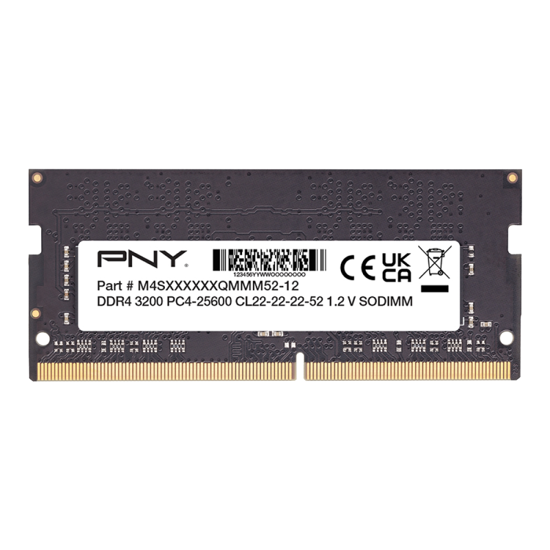 Mem. Ram Sodimm PNY Performance 8GB 3200 Mhz
