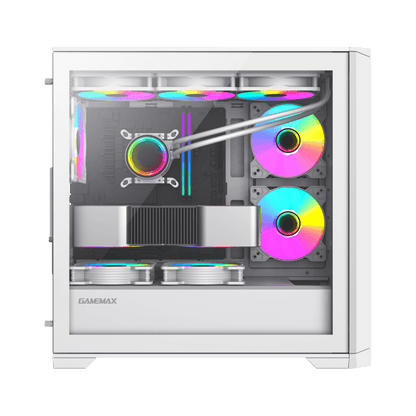 Case Gamemax Destroyer TGW White