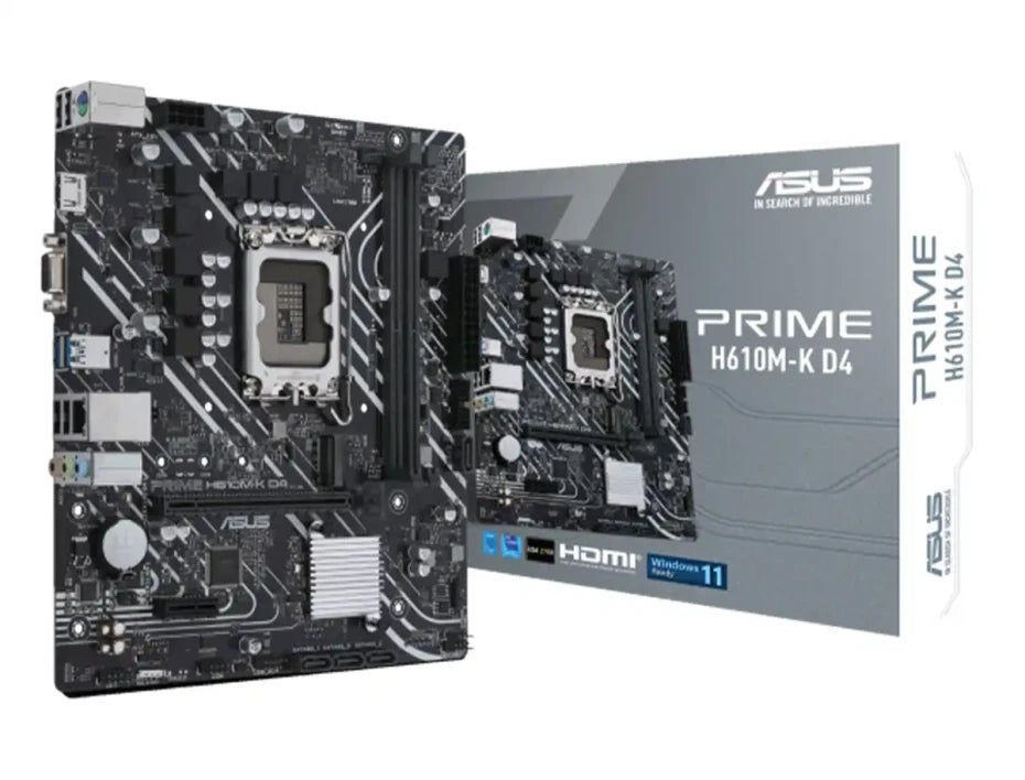 Motherboard ASUS PRIME H610M-K, Chipset Intel H610, LGA1700, Micro ATX