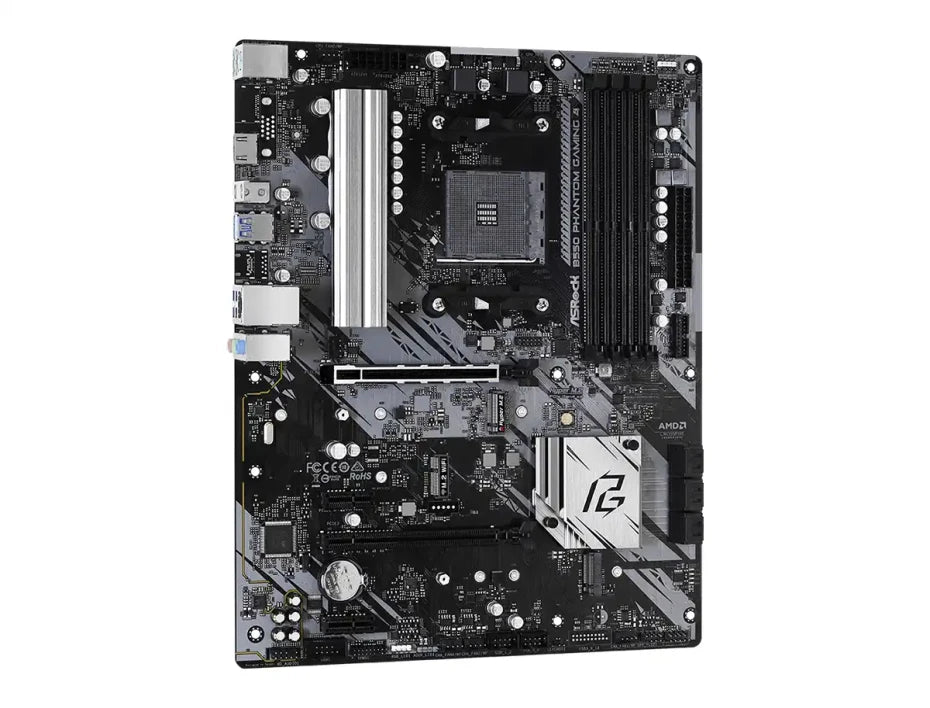 Motherboard ASROCK B550 Phantom Gaming 4/ac, Chipset AMD B550, Socket AMD AM4, ATX