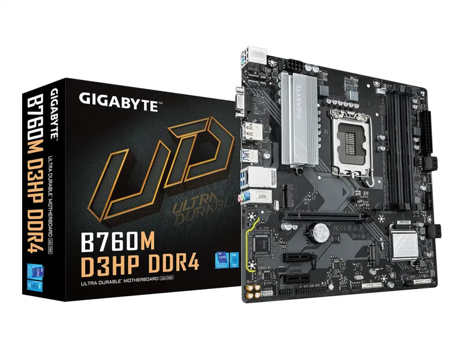 Motherboard Gigabyte B760M D3HP, Chipset Intel B760, LGA1700, Micro ATX