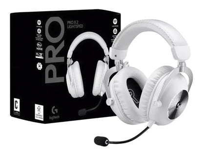 AUDIFONO C/MICROF. LOGITECH G PRO X 2 LIGHTSPEED WIRELESS / BT / 3.5 MM WHITE