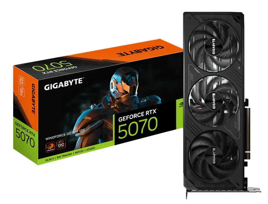 VGA GIGABYTE GEFORCE RTX 5070 WINDFORCE OC SFF 12GB GDDR7