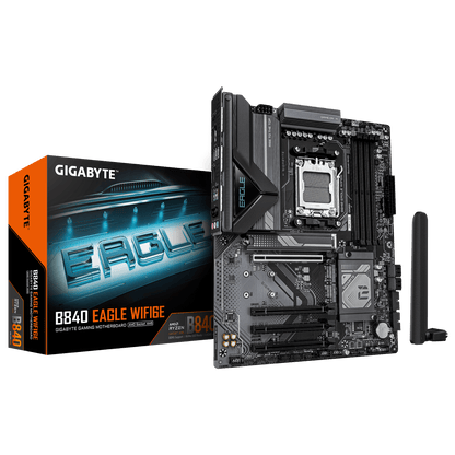 Motherboard GIGABYTE B840M EAGLE WIFI6, Chipset AMD B840, Socket AMD AM5, ATX