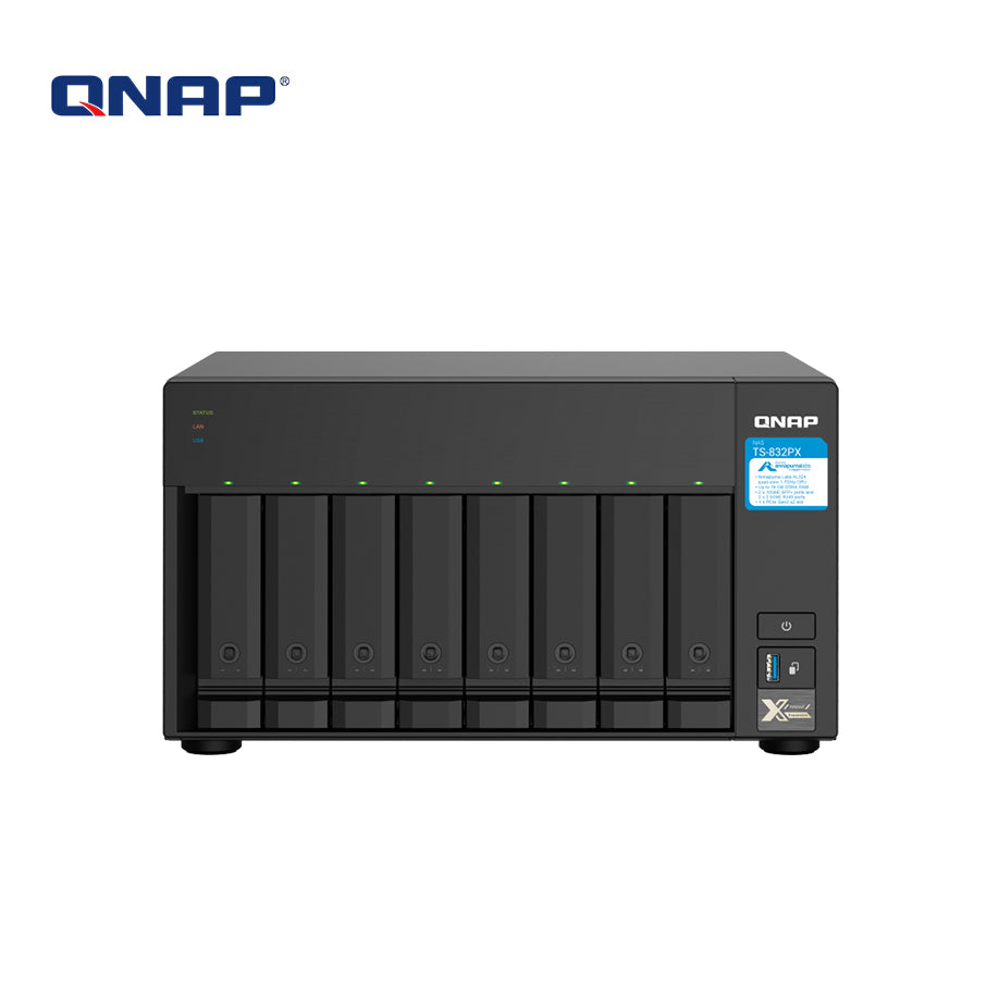 Servidor QNAP TS-832PX-4G NAS 8 Bahias 4GB RAM