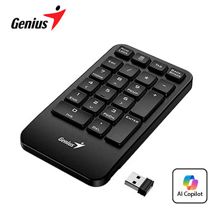 Genius Numpad 1000 AI Copilot Teclado Numérico Wireless Black