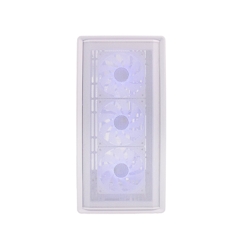 Case sin fuente Gamer TEROS TE-1329G, ITX, M-ATX, ATX, 3.5" y 2.5", Blanco