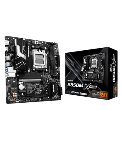 Motherboard ASROCK B850M-X R2.0, Chipset AMD B850, Socket AMD AM5, mATX