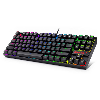 Teclado Redragon Kumara K552 RGB Black Red Switch SP