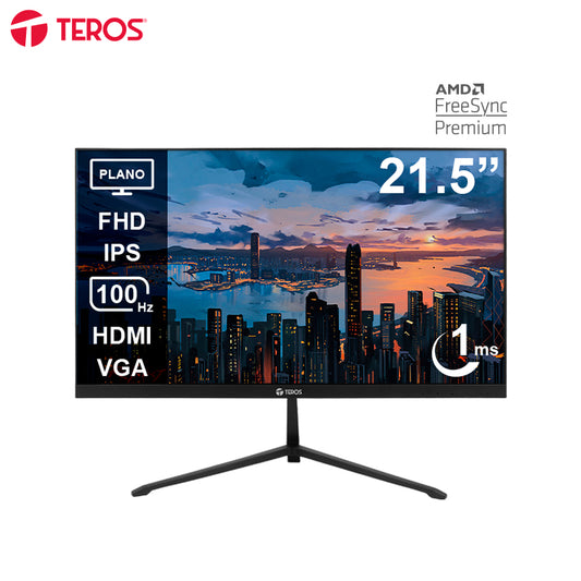 Monitor plano TEROS TE-2128S, 21.5" FHD, 100Hz