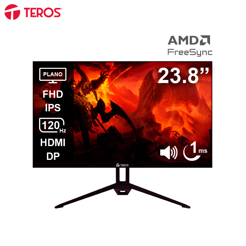 Monitor Plano TEROS TE-2415S, 23.8" FHD, 120Hz