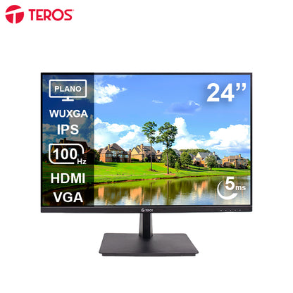 Monitor Plano TEROS TE-2420CS, 24" WUXGA , 100Hz