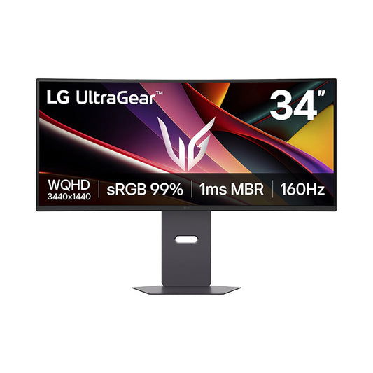 Monitor Gaming LG UltraGear G6, 34 Curvo, 160Hz