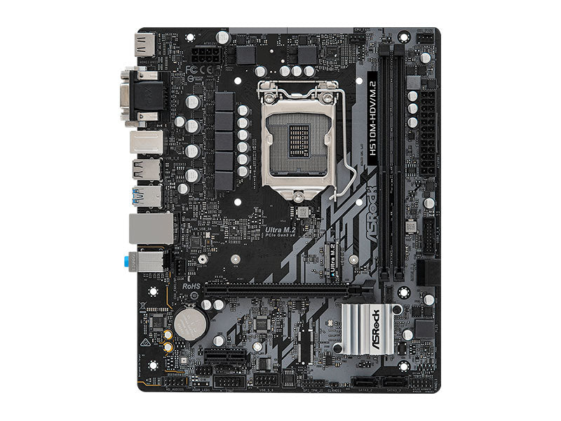 Motherboard ASROCK H510M-HDV/M.2 SE, Chipset Intel H470, LGA1200, mATX