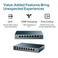 Switch Tp Link 8 Puertos Gigabit Case Metalico TL-SG108