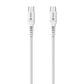 Cable USB Teros TE-70208W, Tipo C - TIPO C, 5A, 100W Max