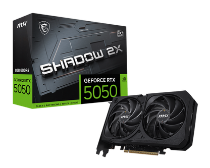 VGA MSI GEFORCE RTX 5050 8GB SHADOW 2X OC GDDR6