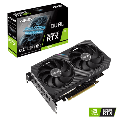 Tarjeta de video Geforce RTX 3060 8GB OC ASUS DUAL