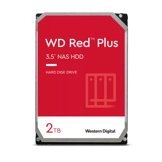 Disco Duro Nas Western Digital Red Plus 2TB SATA