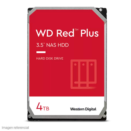 Disco Duro Nas Western Digital Red Plus 4TB SATA