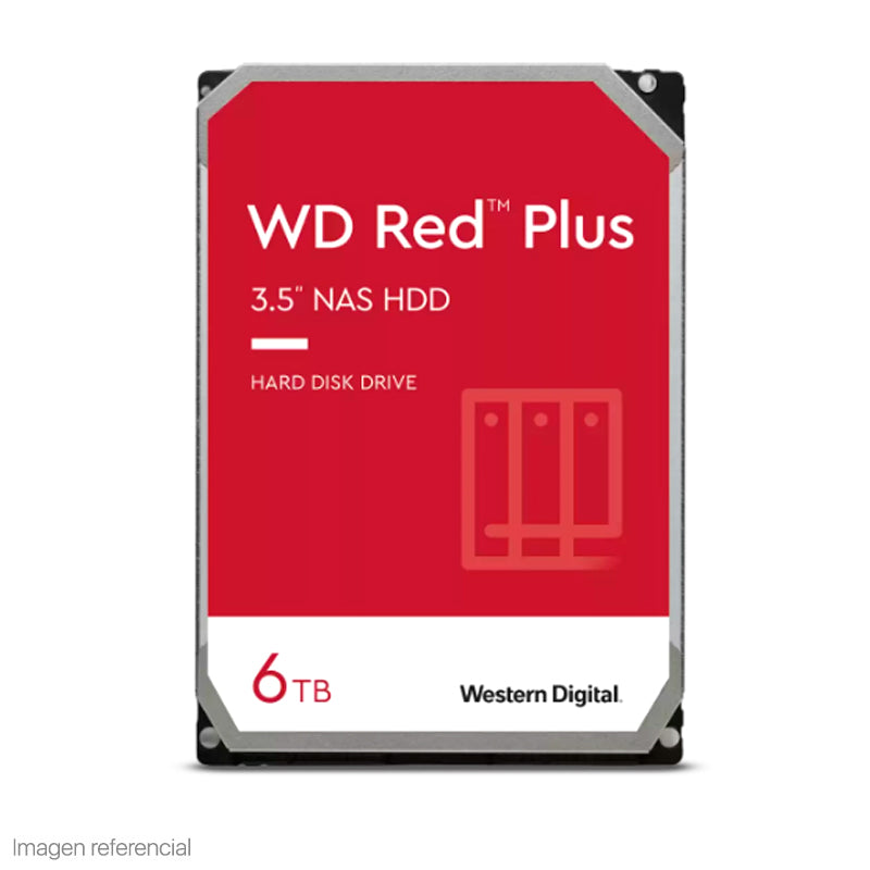 Disco Duro Nas Western Digital Red Plus 6TB SATA