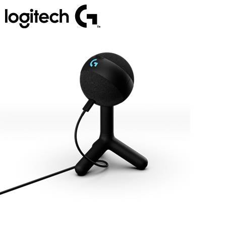 MICROFONO LOGITECH YETI ORB CARDIOID USB P/STREAMING RGB LIGHTSYNC BLACK
