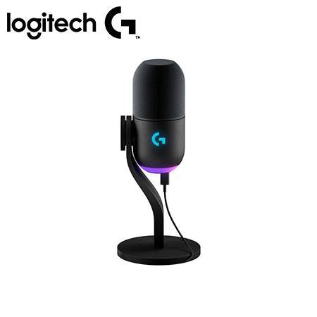 MICROFONO LOGITECH YETI GX SUPERCARDIOID USB P/STREAMING RGB LIGHTSYNC BLACK