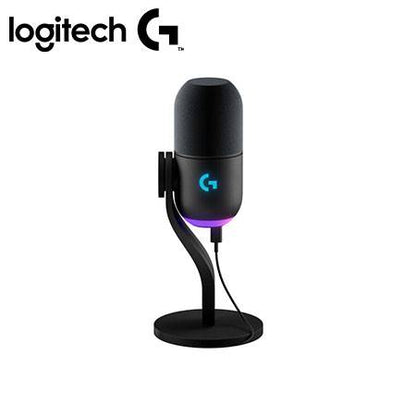MICROFONO LOGITECH YETI GX SUPERCARDIOID USB P/STREAMING RGB LIGHTSYNC BLACK