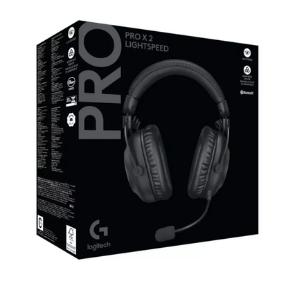 AUDIFONO C/MICROF. LOGITECH G PRO X 2 LIGHTSPEED WIRELESS / BT / 3.5 MM BLACK