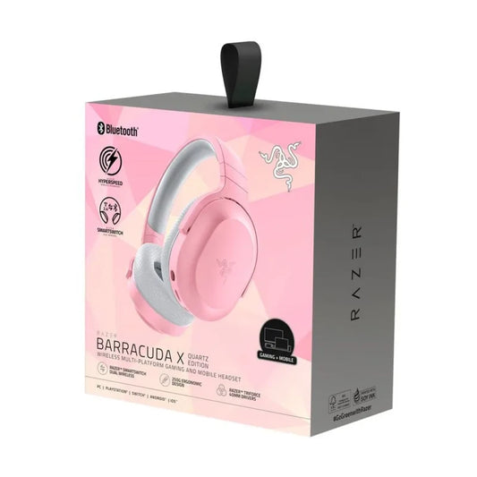 AUDIFONO C/MICROF. RAZER BARRACUDA X 2022 50H WIRELESS / BT / 3.5 MM SMARTSWITCH QUARTZ