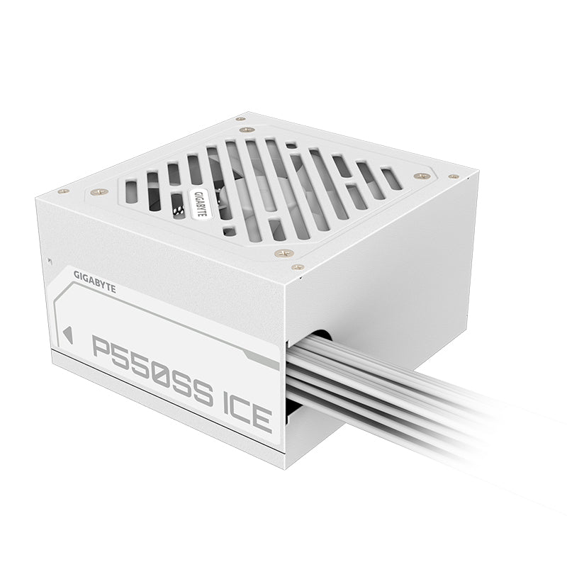 Fuente de alimentación Gigabyte P550SS ICE , 550W, 80 PLUS Silver, Formato ATX.